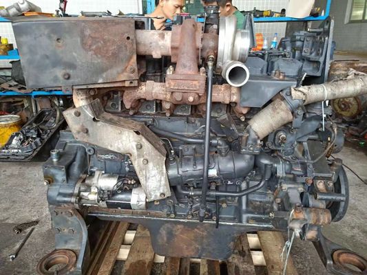 คุณภาพ  6D125-3 Diesel Used Engine Assembly 850Kg Weight For Excavator Pc450-7 Orginal โรงงาน
